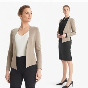 Mm Lafleur Cardigan Woolf Jardigan Knit Jacket in Taupe